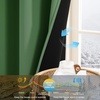 image:imageNICETOWN 100 Blackout Curtains for Bedroom Room Darkening Plylux Black Curtains 84 Inch Long Thermal Insulated Grommet Window Drapes for Living Room 52 W x 84 L 2 PanelsForest Green