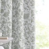 image:imageNICETOWN 100 Blackout Curtains for Bedroom Room Darkening Plylux Black Curtains 84 Inch Long Thermal Insulated Grommet Window Drapes for Living Room 52 W x 84 L 2 PanelsPaisley Sage Green