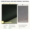 image:imageNICETOWN 100 Blackout Curtains for Bedroom Room Darkening Plylux Black Curtains 84 Inch Long Thermal Insulated Grommet Window Drapes for Living Room 52 W x 84 L 2 PanelsOlive Green