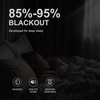 image:imageNICETOWN 100 Blackout Curtains for Bedroom Room Darkening Plylux Black Curtains 84 Inch Long Thermal Insulated Grommet Window Drapes for Living Room 52 W x 84 L 2 PanelsCappuccino