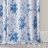 image:imageNICETOWN 100 Blackout Curtains for Bedroom Room Darkening Plylux Black Curtains 84 Inch Long Thermal Insulated Grommet Window Drapes for Living Room 52 W x 84 L 2 PanelsRose Blue