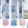 image:imageNICETOWN 100 Blackout Curtains for Bedroom Room Darkening Plylux Black Curtains 84 Inch Long Thermal Insulated Grommet Window Drapes for Living Room 52 W x 84 L 2 PanelsRose Blue