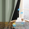 image:imageNICETOWN 100 Blackout Curtains for Bedroom Room Darkening Plylux Black Curtains 84 Inch Long Thermal Insulated Grommet Window Drapes for Living Room 52 W x 84 L 2 PanelsSage Green