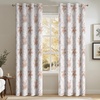 image:imageNICETOWN 100 Blackout Curtains for Bedroom Room Darkening Plylux Black Curtains 84 Inch Long Thermal Insulated Grommet Window Drapes for Living Room 52 W x 84 L 2 PanelsRose Taupe
