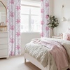 image:imageNICETOWN 100 Blackout Curtains for Bedroom Room Darkening Plylux Black Curtains 84 Inch Long Thermal Insulated Grommet Window Drapes for Living Room 52 W x 84 L 2 PanelsRose Blush Pink
