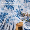 image:imageNICETOWN 100 Blackout Curtains for Bedroom Room Darkening Plylux Black Curtains 84 Inch Long Thermal Insulated Grommet Window Drapes for Living Room 52 W x 84 L 2 PanelsRose Blue
