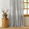 image:imageNICETOWN Linen Curtains 96 inch Long 2 Panels Set 55 Wide Thick Organic Flax Linen Blend Privacy Window Drapes Rod Pocket amp Back Tab with Light Filtering for BedroomLiving Room W55 x L96Seedpearl