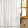 image:imageNICETOWN Linen Curtains 96 inch Long 2 Panels Set 55 Wide Thick Organic Flax Linen Blend Privacy Window Drapes Rod Pocket amp Back Tab with Light Filtering for BedroomLiving Room W55 x L96Snow White