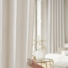 image:imageNICETOWN Linen Curtains 96 inch Long 2 Panels Set 55 Wide Thick Organic Flax Linen Blend Privacy Window Drapes Rod Pocket amp Back Tab with Light Filtering for BedroomLiving Room W55 x L96Fog Grey