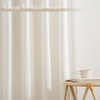 image:imageNICETOWN Linen Curtains 96 inch Long 2 Panels Set 55 Wide Thick Organic Flax Linen Blend Privacy Window Drapes Rod Pocket amp Back Tab with Light Filtering for BedroomLiving Room W55 x L96Cream
