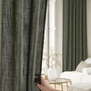 image:imageNICETOWN Linen Curtains 96 inch Long 2 Panels Set 55 Wide Thick Organic Flax Linen Blend Privacy Window Drapes Rod Pocket amp Back Tab with Light Filtering for BedroomLiving Room W55 x L96Greyish Moss