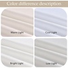 image:imageNICETOWN Linen Curtains 96 inch Long 2 Panels Set 55 Wide Thick Organic Flax Linen Blend Privacy Window Drapes Rod Pocket amp Back Tab with Light Filtering for BedroomLiving Room W55 x L96Snow White