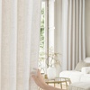 image:imageNICETOWN Linen Curtains 96 inch Long 2 Panels Set 55 Wide Thick Organic Flax Linen Blend Privacy Window Drapes Rod Pocket amp Back Tab with Light Filtering for BedroomLiving Room W55 x L96Linen