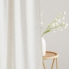 image:imageNICETOWN Linen Curtains 96 inch Long 2 Panels Set 55 Wide Thick Organic Flax Linen Blend Privacy Window Drapes Rod Pocket amp Back Tab with Light Filtering for BedroomLiving Room W55 x L96Vanilla
