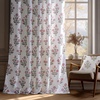 image:imageNICETOWN Linen Curtains 96 inch Long 2 Panels Set 55 Wide Thick Organic Flax Linen Blend Privacy Window Drapes Rod Pocket amp Back Tab with Light Filtering for BedroomLiving Room W55 x L96Z Pink 2