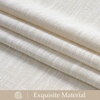 image:imageNICETOWN Linen Curtains 96 inch Long 2 Panels Set 55 Wide Thick Organic Flax Linen Blend Privacy Window Drapes Rod Pocket amp Back Tab with Light Filtering for BedroomLiving Room W55 x L96Fog Grey