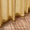 image:imageNICETOWN Linen Curtains 96 inch Long 2 Panels Set 55 Wide Thick Organic Flax Linen Blend Privacy Window Drapes Rod Pocket amp Back Tab with Light Filtering for BedroomLiving Room W55 x L96Gold Brown