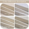image:imageNICETOWN Linen Curtains 96 inch Long 2 Panels Set 55 Wide Thick Organic Flax Linen Blend Privacy Window Drapes Rod Pocket amp Back Tab with Light Filtering for BedroomLiving Room W55 x L96Burlywood Birch