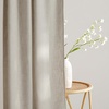 image:imageNICETOWN Linen Curtains 96 inch Long 2 Panels Set 55 Wide Thick Organic Flax Linen Blend Privacy Window Drapes Rod Pocket amp Back Tab with Light Filtering for BedroomLiving Room W55 x L96Taupe