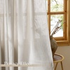 image:imageNICETOWN Linen Curtains 96 inch Long 2 Panels Set 55 Wide Thick Organic Flax Linen Blend Privacy Window Drapes Rod Pocket amp Back Tab with Light Filtering for BedroomLiving Room W55 x L96Burlywood Birch