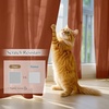 image:imageNICETOWN NonSeeThrough Sheer Curtains 84 Inches Long 2 Panels Privacy Semi Sheer Drapes for Living Room Silky Smooth Heavyweight Draperies with Rod Pocket for Bedroom W52 x L84 in Pure WhiteBurnt Orange