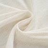 image:imageNICETOWN Sheer Linen Curtains 96 Inch Length for Bedroom Living Room 2 Panels Ivory Rod Pocket amp Back Tab Semi Sheer Drapes Privacy Semitransparent Farmhouse Window Treatment W52 x L96Linen Ivory