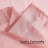 image:imageNICETOWN Sheer Window Curtain Panels  Ivory Eyelet Top Solid Voile for KitchenHotel 2 Pieces 54 Wide x 84inch LengthBaby Pink