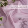 image:imageNICETOWN Sheer Window Curtain Panels  Ivory Eyelet Top Solid Voile for KitchenHotel 2 Pieces 54 Wide x 84inch LengthPurple