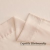 image:imageNICETOWN Sheer Window Curtain Panels  Ivory Eyelet Top Solid Voile for KitchenHotel 2 Pieces 54 Wide x 84inch LengthTaupe