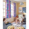 image:imageNICETOWN 100 Blackout Rainbow Yellow Curtains Cartoon Grommet Window Drapes for Kids Bedroom Nursery Thermal Insulated Room Darkening Treatments 2 Panels 52 x 84 Paler YellowPurple  Blue  Pink
