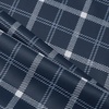 image:imageNICETOWN 100 Plaid Blackout Cabin Buffalo Gingham Curtains Living Room Checkered Patterned Thermal Insulated Taupe Grommet Room Darkening Curtains amp Rustic Drapes for Farmhouse 52W x 84L 2 PanelsPlaid  Dark Blue  White