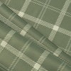 image:imageNICETOWN 100 Plaid Blackout Cabin Buffalo Gingham Curtains Living Room Checkered Patterned Thermal Insulated Taupe Grommet Room Darkening Curtains amp Rustic Drapes for Farmhouse 52W x 84L 2 PanelsPlaid  Olive Green  White