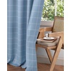 image:imageNICETOWN 100 Plaid Blackout Cabin Buffalo Gingham Curtains Living Room Checkered Patterned Thermal Insulated Taupe Grommet Room Darkening Curtains amp Rustic Drapes for Farmhouse 52W x 84L 2 PanelsGrid Pattern  Sea Blue  White