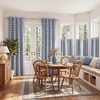 image:imageNICETOWN 100 Plaid Blackout Cabin Buffalo Gingham Curtains Living Room Checkered Patterned Thermal Insulated Taupe Grommet Room Darkening Curtains amp Rustic Drapes for Farmhouse 52W x 84L 2 PanelsPlaid  Sea Blue  White