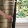 image:imageNICETOWN 100 Plaid Blackout Cabin Buffalo Gingham Curtains Living Room Checkered Patterned Thermal Insulated Taupe Grommet Room Darkening Curtains amp Rustic Drapes for Farmhouse 52W x 84L 2 PanelsPlaid  Burlap  White