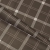 image:imageNICETOWN 100 Plaid Blackout Cabin Buffalo Gingham Curtains Living Room Checkered Patterned Thermal Insulated Taupe Grommet Room Darkening Curtains amp Rustic Drapes for Farmhouse 52W x 84L 2 PanelsPlaid  Brown  White