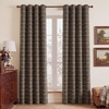 image:imageNICETOWN 100 Plaid Blackout Cabin Buffalo Gingham Curtains Living Room Checkered Patterned Thermal Insulated Taupe Grommet Room Darkening Curtains amp Rustic Drapes for Farmhouse 52W x 84L 2 PanelsPlaid  Brown  White