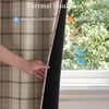 image:imageNICETOWN 100 Plaid Blackout Cabin Buffalo Gingham Curtains Living Room Checkered Patterned Thermal Insulated Taupe Grommet Room Darkening Curtains amp Rustic Drapes for Farmhouse 52W x 84L 2 PanelsPlaid  Taupe  White
