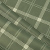 image:imageNICETOWN 100 Plaid Blackout Cabin Buffalo Gingham Curtains Living Room Checkered Patterned Thermal Insulated Taupe Grommet Room Darkening Curtains amp Rustic Drapes for Farmhouse 52W x 84L 2 PanelsPlaid  Olive Green  White