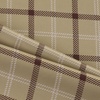 image:imageNICETOWN 100 Plaid Blackout Cabin Buffalo Gingham Curtains Living Room Checkered Patterned Thermal Insulated Taupe Grommet Room Darkening Curtains amp Rustic Drapes for Farmhouse 52W x 84L 2 PanelsPlaid  Burlap  White