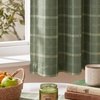 image:imageNICETOWN 100 Plaid Blackout Cabin Buffalo Gingham Curtains Living Room Checkered Patterned Thermal Insulated Taupe Grommet Room Darkening Curtains amp Rustic Drapes for Farmhouse 52W x 84L 2 PanelsPlaid  Olive Green  White