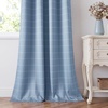 image:imageNICETOWN 100 Plaid Blackout Cabin Buffalo Gingham Curtains Living Room Checkered Patterned Thermal Insulated Taupe Grommet Room Darkening Curtains amp Rustic Drapes for Farmhouse 52W x 84L 2 PanelsGrid Pattern  Sea Blue  White