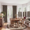 image:imageNICETOWN 100 Plaid Blackout Cabin Buffalo Gingham Curtains Living Room Checkered Patterned Thermal Insulated Taupe Grommet Room Darkening Curtains amp Rustic Drapes for Farmhouse 52W x 84L 2 PanelsPlaid  Brown  White
