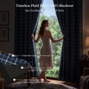 image:imageNICETOWN 100 Plaid Blackout Cabin Buffalo Gingham Curtains Living Room Checkered Patterned Thermal Insulated Taupe Grommet Room Darkening Curtains amp Rustic Drapes for Farmhouse 52W x 84L 2 PanelsPlaid  Dark Blue  White