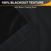 image:imageNICETOWN Black Blackout Pleated PET Shades for Dorm Windows 2 Panels 36 Wx 72 H Cordless SelfAdhesive Blinds No Drill Sticky 100 Light Blocking Temporary Curtains for Renters and StudentsBlack