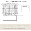 image:imageNICETOWN Farmhouse Buffalo Plaid 100 Blackout Ballon Shades Thermal Insulated Multi Hanging Ways Shade Short Rod Pocket Curtain for Kitchen Liftable Tier Roman Blind Taupe 34 W x 45 L 1 PanelPlaid  Taupe  White