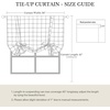 image:imageNICETOWN Farmhouse Buffalo Plaid 100 Blackout Ballon Shades Thermal Insulated Multi Hanging Ways Shade Short Rod Pocket Curtain for Kitchen Liftable Tier Roman Blind Taupe 34 W x 45 L 1 PanelGrid Pattern  Olive Green  White