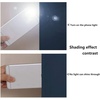 image:imageNICETOWN Full Shade Curtain Panel Energy Smart amp Noise Blocking Out Blackout Drape for Dining Room Window Thermal Insulated Guest Room Lined Window DressingSilver Gray 42 x 84 inchNavy