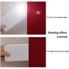 image:imageNICETOWN Full Shade Curtain Panel Energy Smart amp Noise Blocking Out Blackout Drape for Dining Room Window Thermal Insulated Guest Room Lined Window DressingSilver Gray 42 x 84 inchBurgundy Red
