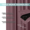 image:imageNICETOWN Full Shade Curtain Panel Energy Smart amp Noise Blocking Out Blackout Drape for Dining Room Window Thermal Insulated Guest Room Lined Window DressingSilver Gray 42 x 84 inchDry Rose